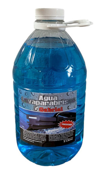 Líquido Limpiaparabrisas Gabriel  3 Lts Agua Lavaparabrisa 0