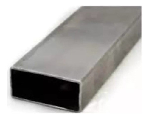 Caño Estructural Rectangular 20x50x0,9mm Barra 6mts 0