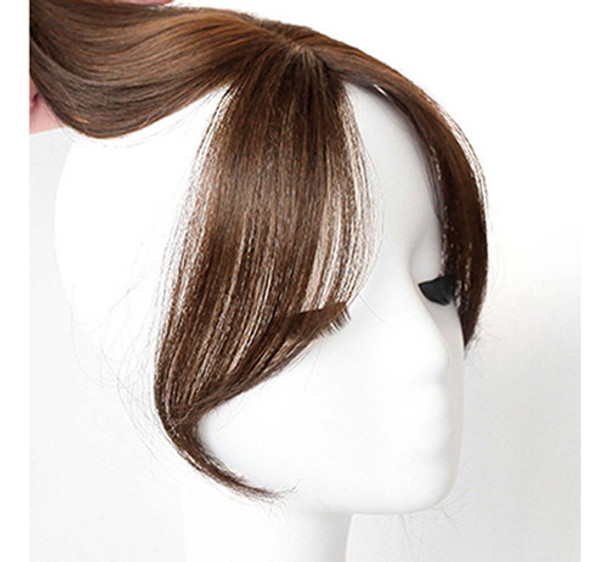 Topper De Cabelo Humano Leve E Fino Em Franja De Cabelo 28cm 0