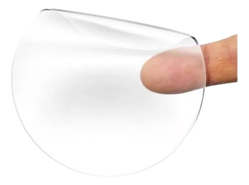 Etiqueta Redonda Bolinha Transparente 4cm 1 Rolo 0