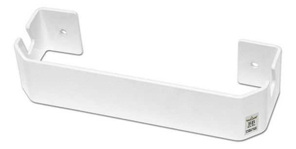 Kit Suporte Skate Horizontal De Parede Branco - 2 Peças 0