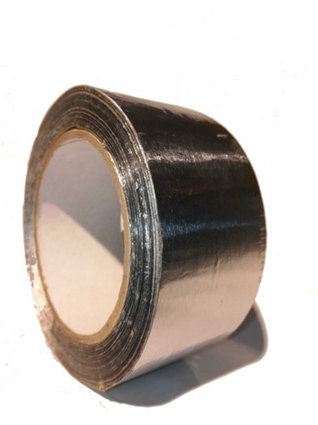 Cinta Aluminio Adhesiva Refrigeración 48mm X 50 Mts P/ Ducto 0
