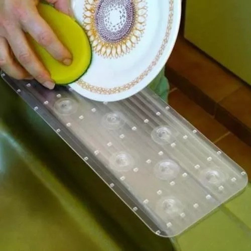 Protetor De Pia Tapetinho Com Encaixe 100% Pvc Cozinha 0