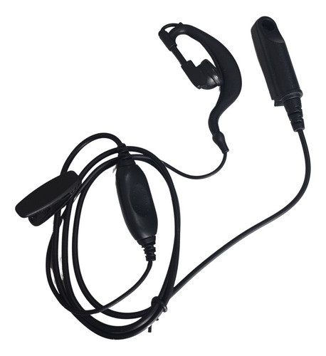 2 Fone Ouvido Lapela Radio Comunicador Baofeng Uv-9r 9r Plus 0