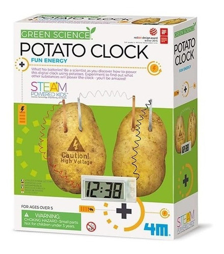 4m Green Science - Crea Tu Propio Reloj De Papas 0