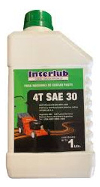 Aceite Sae30 Tractor Cortacesped X1 Litro Kelube 0