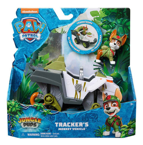 Veículo Macaco Do Tracker Com Boneco - Patrulha Canina 0