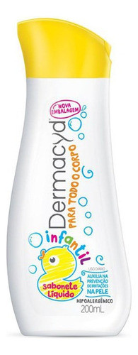 Sabonete Líquido Infantil Dermacyd Original Frasco 200ml 0