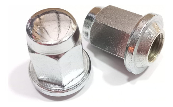 Kit 16 Tuerca Bulón Cromado Rueda Peugeot 604 0