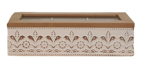 Caja De Té 3 Divisiones 0