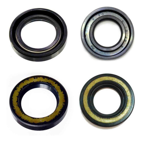 Kit De 4 Retenes De Ejes De Pata Para Yamaha 8hp Enduro 0