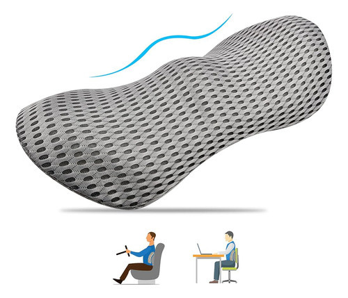 Almohada De Soporte Lumbar Tengyue, Almohada Lumbar De Espum 0