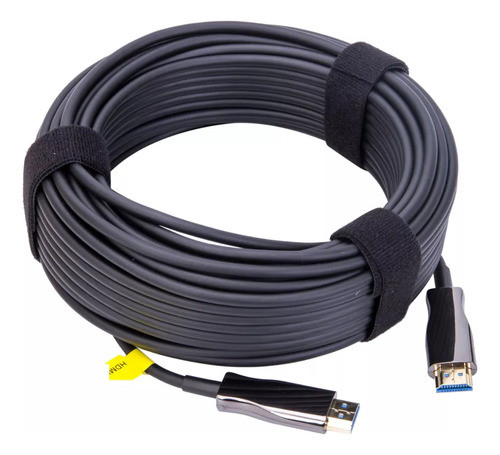 Cabo Hdmi 2.0 60hz Fibra Optica 15 Metros 4k 19 Pinos 18gbps 0