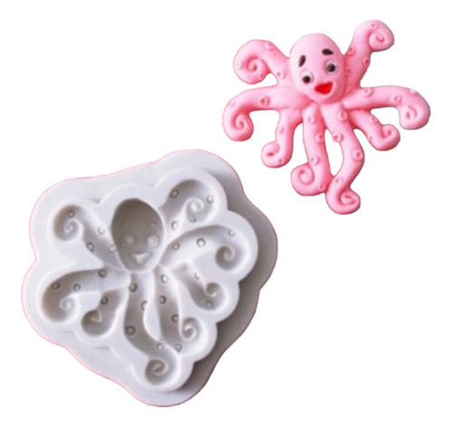 Molde De Silicone Polvo Fundo Do Mar 0