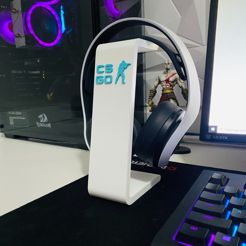Suporte De Headset Gamer Csgo - Counter-strike Global 0