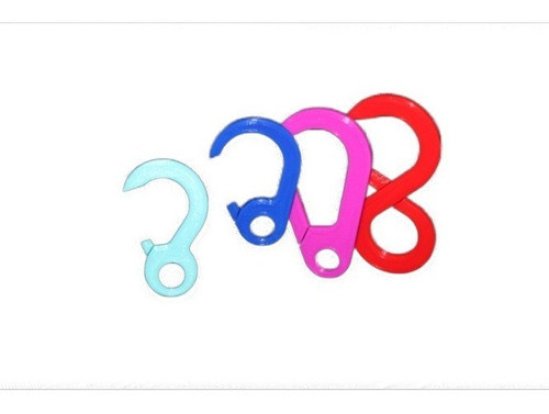 Mosqueton Llavero Unicos Y Funcionales Kit Coleccion - X4 U 0