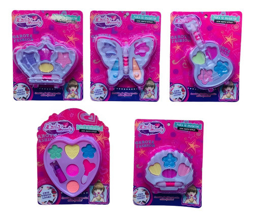Brinquedo Infantil Kit Maquiagem Para Boneca 1 Peça 0