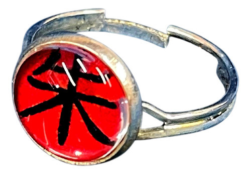 Anel Naruto Akatsuki Itachi Regulavel 0