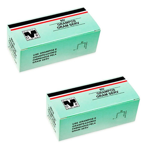 6000 Grampo Para Grampeador Pneumático 80/14mm Rocama 2cx 0