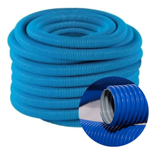 Manguera Flotante Pileta 1 PuLG Reforzada Rollo 20mt 0