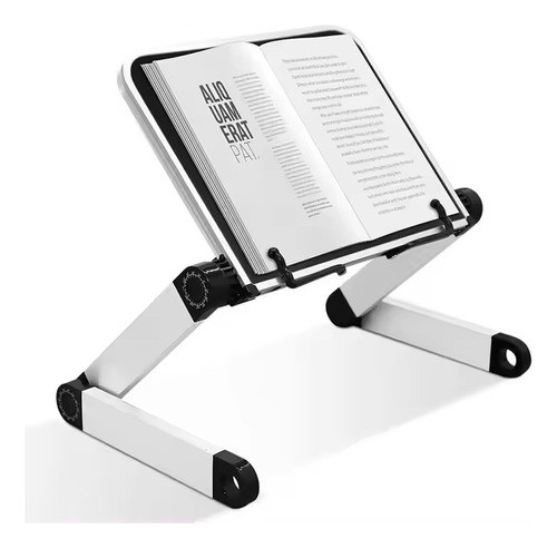 Suporte Notebook Vertical Regulavel Aluminio Mesa Ergonomico 0