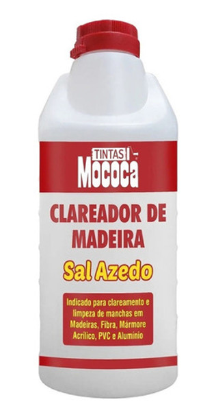 Sal Azedo Clareador De Madeira Limpador Mococa 500ml 0