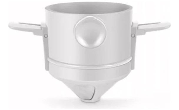 Filtro De Café De Acero Inoxidable Con Agarradera Plegable 0