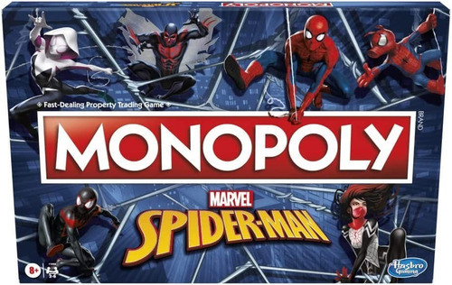 Juego De Mesa Monopoly - Marvel Spiderman - Hasbro F3968 0