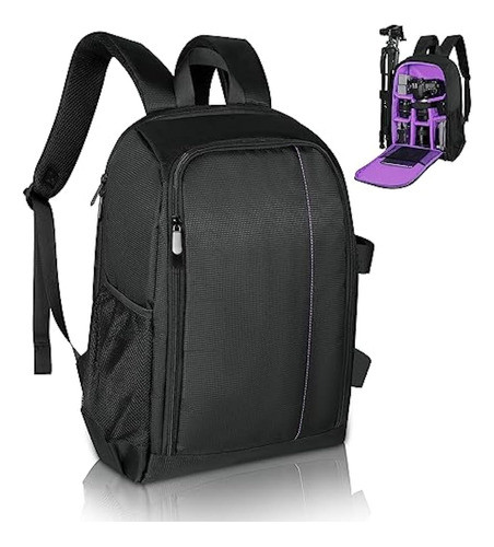 Valueqlo Mochila Para Cámara Dslr Slr Con Soporte 0