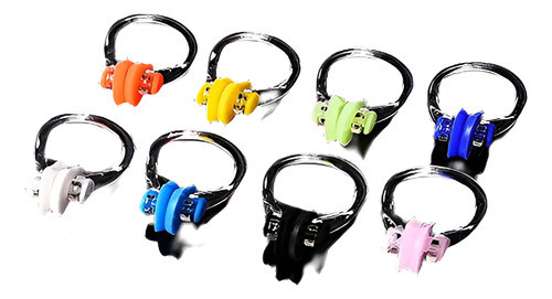 Pinzas De Nariz De Natación Binaryabc, Enchufe Protector De 0