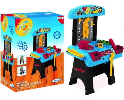 Bancada Ferramentas Mesa Didática Infantil Menino Xalingo 0