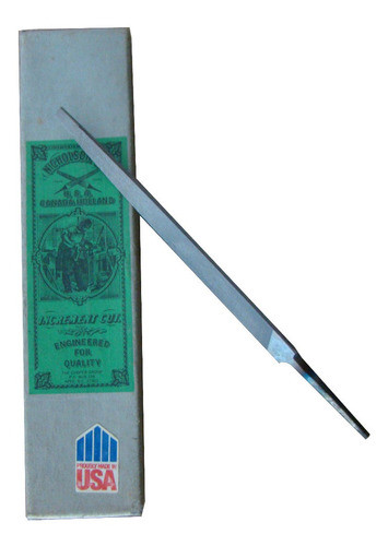 Caja De 12 Limas Nicholson Triang. De 5  Finas. Origen Usa 0