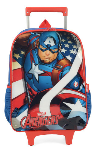 Mochilete Luxcel Avengers Vermelha 0