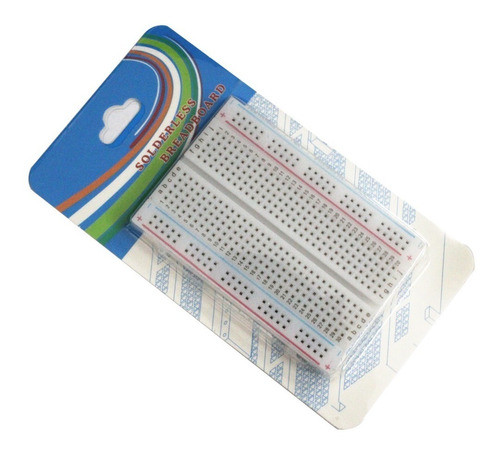05x Protoboard Breadboard 400 Pontos Furos Prototipagem 0