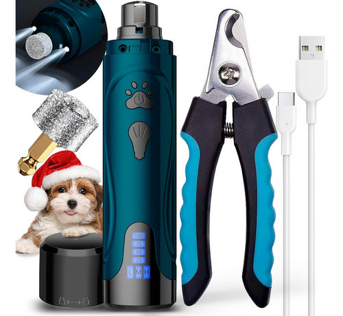 Kit De Cuidado De Uñas, Grinder Eléctrico Silencioso 0