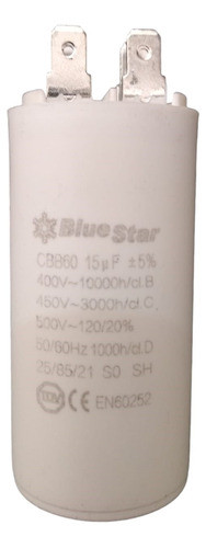 Capacitor  15mf X 450v - Tdc - Cbb60 - 3 0