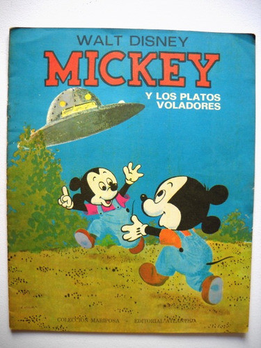 Walt Disney  Mickey Y Los Platos Voladores Atlantida 1974 0