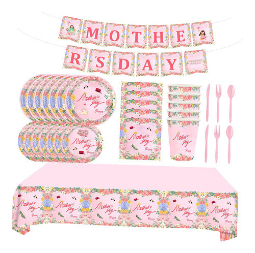 Dia Das Mães Utensílios De Mesa Capa De Mesa Copos De 0