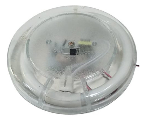 Plafon Fluorescente Luz Circular Azul Techo Auto Iluminacion 0