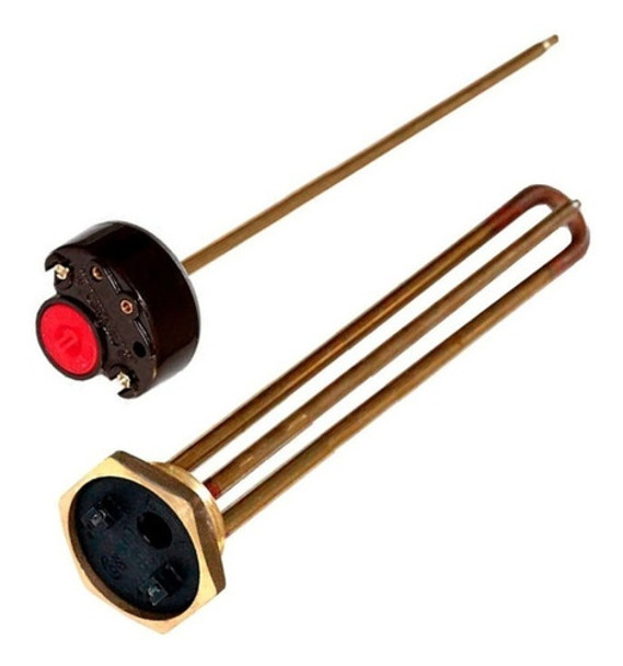 Resistencia 1500 W + Termostato Para Termotanque Electri 0