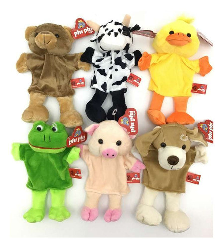 Títere Con Sonidos Varios Modelos Animales Titeres Phi Phi 0