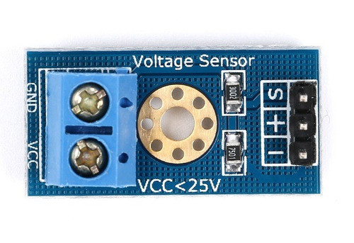 10 X Sensor De Tensão  25v Cc Max  Robotica 0