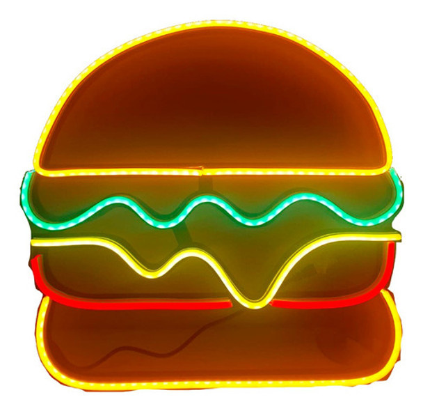 Hamburguesa Neon Flex 30 X 30 0