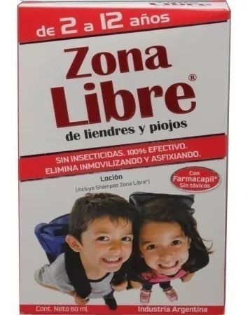 Zona Libre Rojo Liendres Y Piojos 0