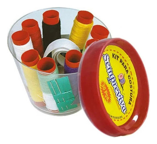Kit De Costura Prático Para Reparos Com 24 Peças 0