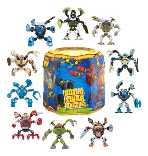 Ready 2 Robot Capsula Sorpresa Figura Robot Slime Serie 1 0