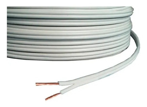 Cable Paralelo Bipolar Trefilcon 2x2,5 Mm Blanco X 100 Mts 0