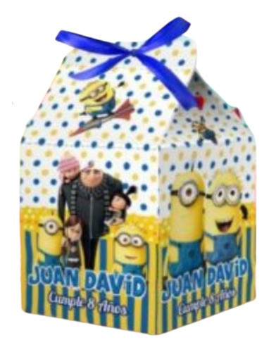 10 Cajitas Golosineras De Los Minions 0
