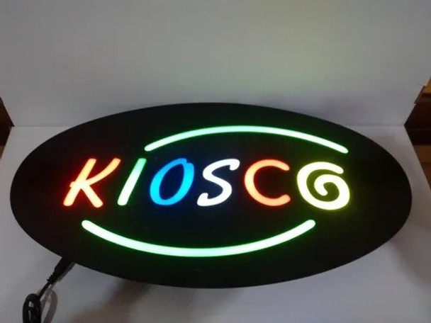 Carteles Led Diseños Especiales Kiosco Abierto 0