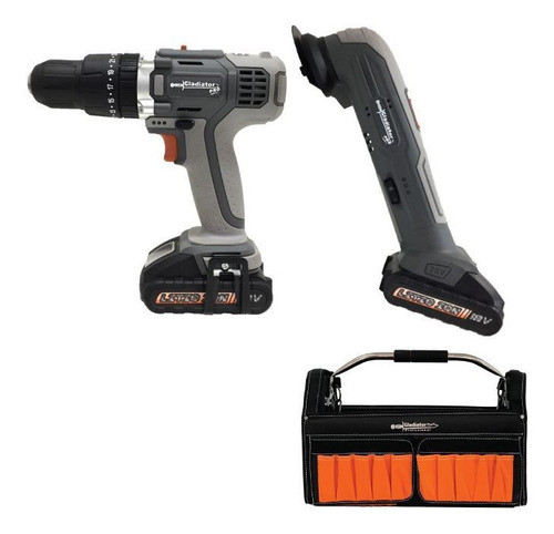 Kit Taladro Percutor + Multitool Recargables+ Regalo 0